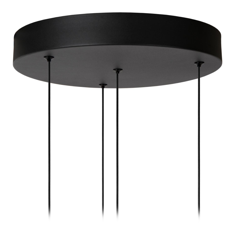 Lucide TAMINO - Pendant light - Ø 36 cm - LED Dim. - 4x5,2W 3000K - Black